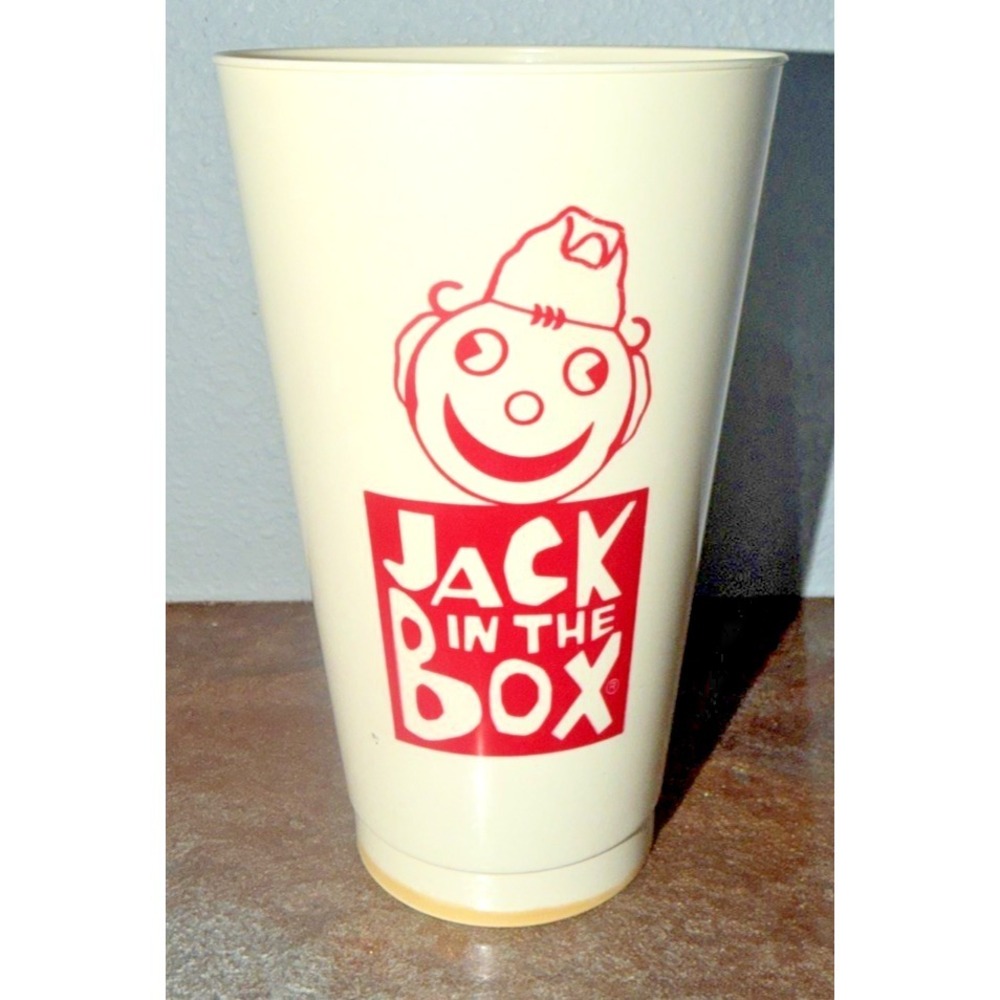 Hot Wheels Redline Era Jack In the Box Promo Drink Cup - Custom Volkswagen